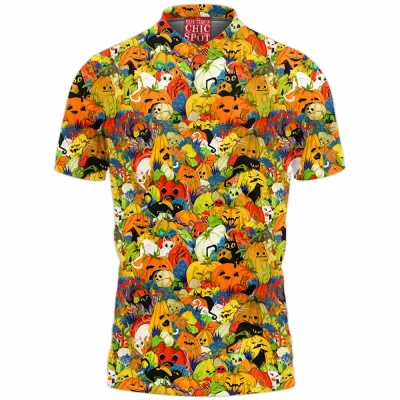 Pumpkin Polo Shirt