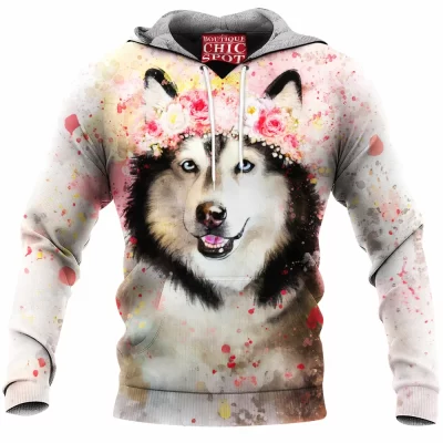 Husky Fleece-Hoodie