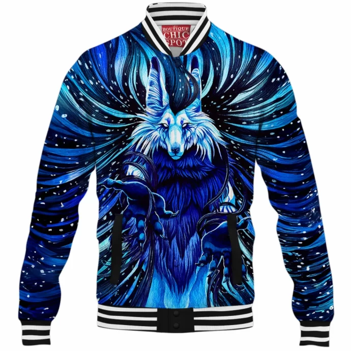 Magic Wolf Baseball Jacket