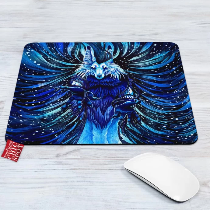 Magic Wolf Mouse Pad