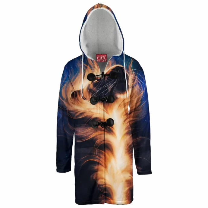 Galaxy Tiger Hooded Cloak Coat