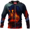 Leopard Zip-Hoodie
