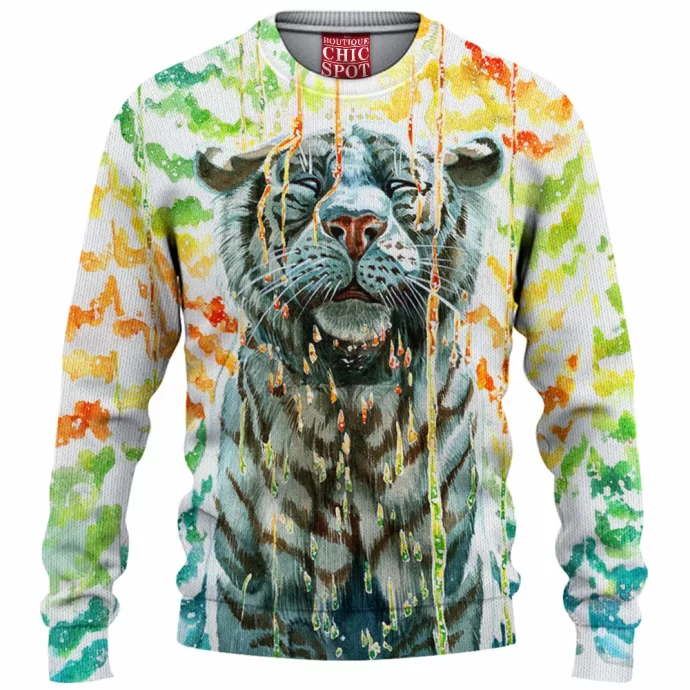 Tiger Knitted Sweater