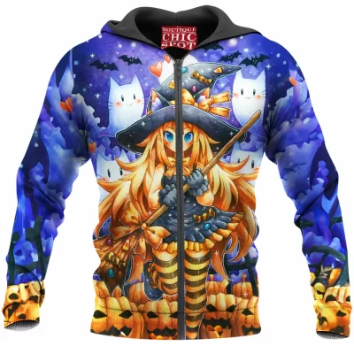Halloween Zip-Hoodie, Horror Zip-Hoodie