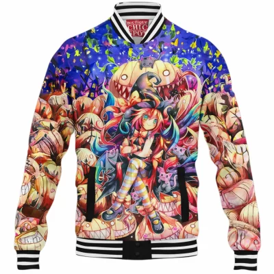 Halloween Baseball-Jacket, Horror Baseball-Jacket