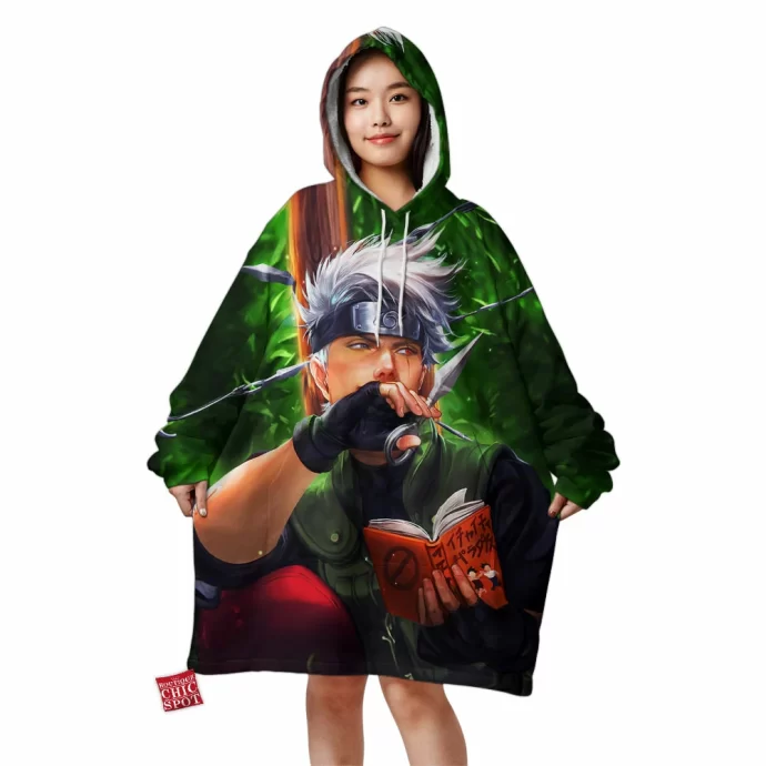 Kakashi Blanket Hoodie