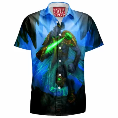 Game Hawaiian-Shirt, StarCraft Hawaiian-Shirt, Zeratul Hawaiian-Shirt
