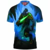 Game Polo Shirt, StarCraft Polo Shirt, Zeratul Polo Shirt