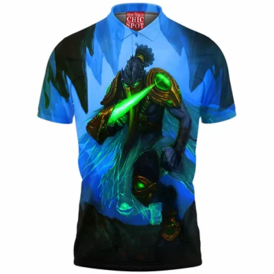 Game Polo Shirt, StarCraft Polo Shirt, Zeratul Polo Shirt