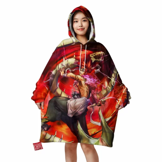 Renji Abarai Blanket Hoodie