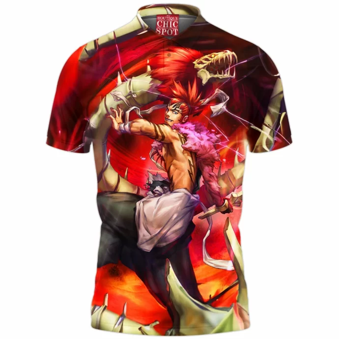 Renji Abarai Polo Shirt