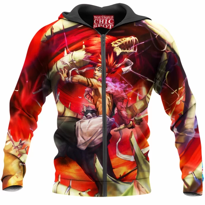 Renji Abarai Zip Hoodie