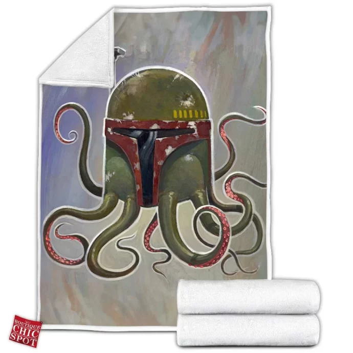 Boba Fett Fleece Blanket