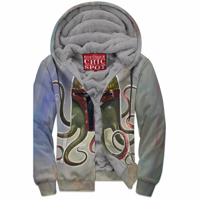 Boba Fett Zip Fleece Hoodie