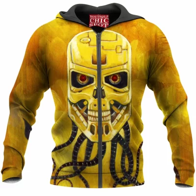 Sci-Fi Zip-Hoodie, Terminator Zip-Hoodie