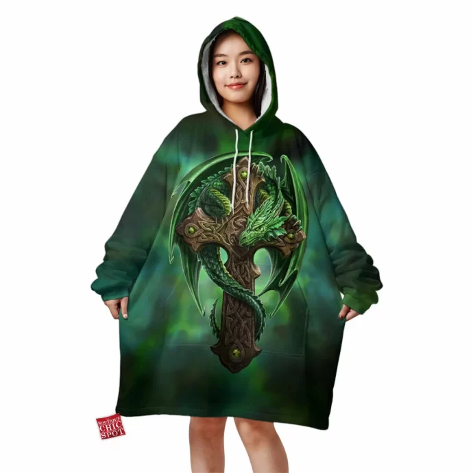 Guardian Dragon Blanket Hoodie