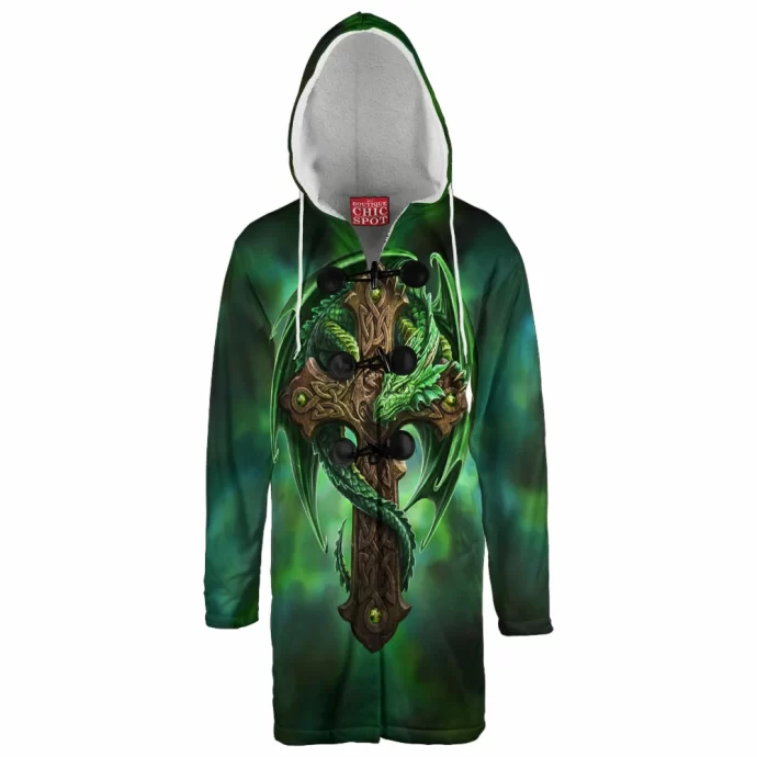 Guardian Dragon Hooded Cloak Coat