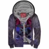 Dragon Zip-Fleece-Hoodie, Fantasy Zip-Fleece-Hoodie