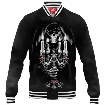 Halloween Baseball-Jacket, Horror Baseball-Jacket