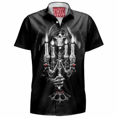 Halloween Hawaiian-Shirt, Horror Hawaiian-Shirt
