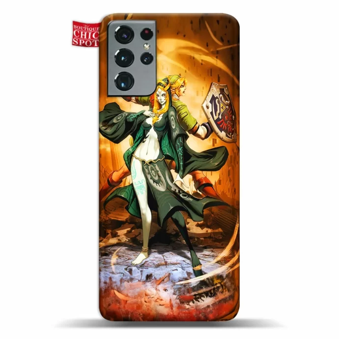 Zelda Midna And Link Phone Case Samsung