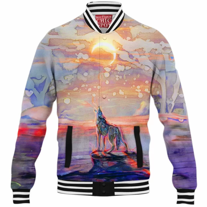 Wolf Baseball Jacket