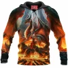 Dragon Hoodie, Mage Hoodie, Fantasy Hoodie