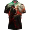 Abstract Polo Shirt