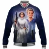 Sci-Fi Baseball-Jacket, Star Wars Baseball-Jacket, Princess Leia Baseball-Jacket