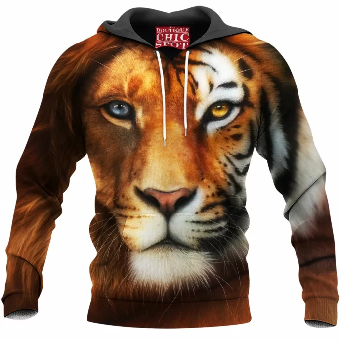 Lion And Tiger Hoodie