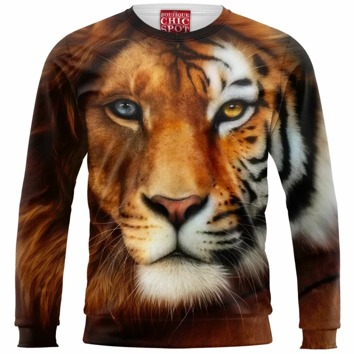 Lion And Tiger Sweatshirt