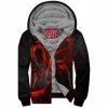 Dragon Zip-Fleece-Hoodie, Fantasy Zip-Fleece-Hoodie