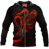 Dragon Zip-Hoodie, Fantasy Zip-Hoodie