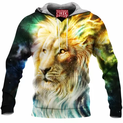 Lion Fleece-Hoodie