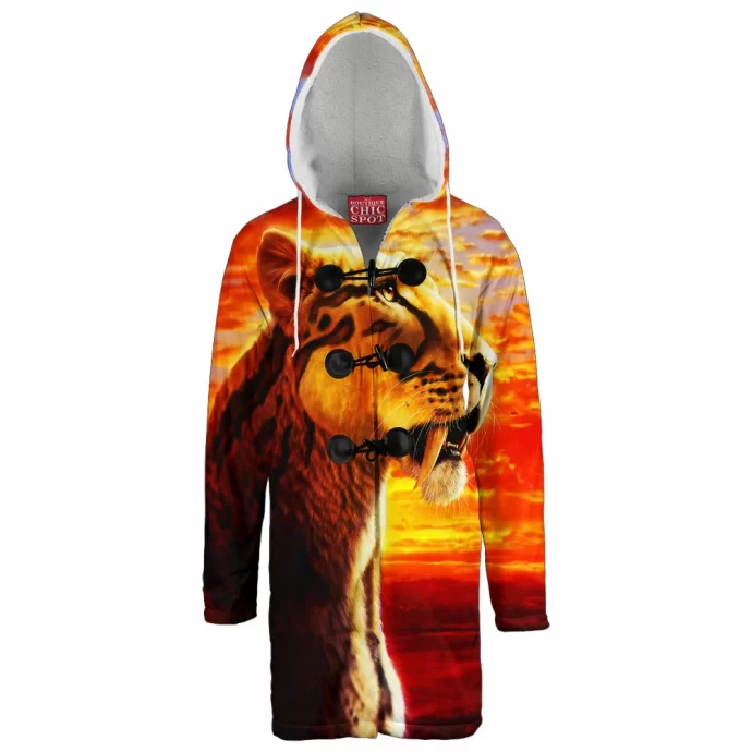 Sabertooth Hooded Cloak Coat