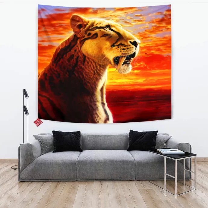 Sabertooth Tapestry