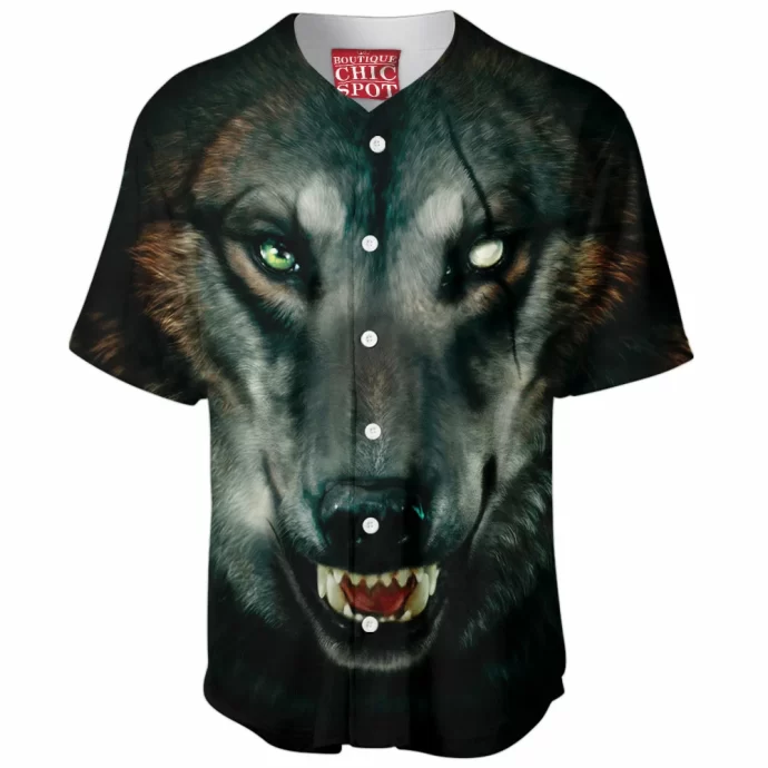 Hunger Wolf Baseball Jersey