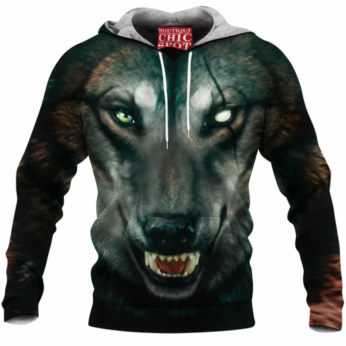 Hunger Wolf Fleece Hoodie