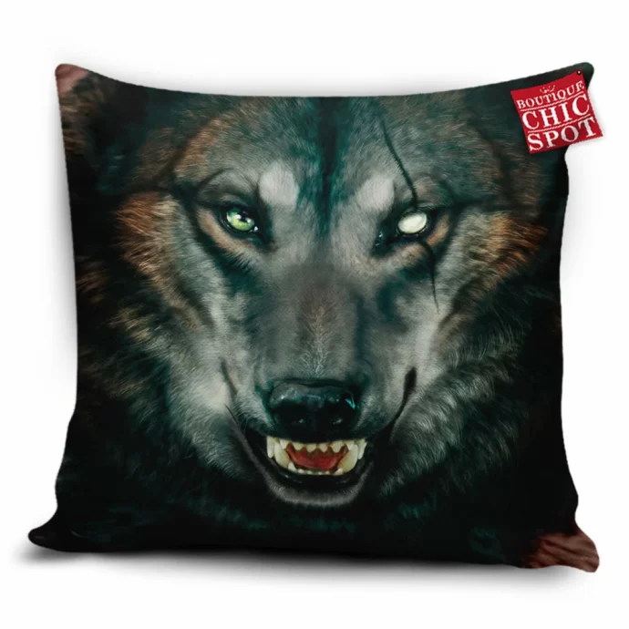 Hunger Wolf Pillow Cover