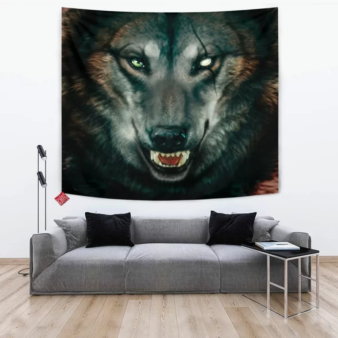 Hunger Wolf Tapestry