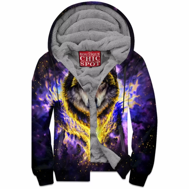 T TRINH Boutique 1493 Zip Fleece Hoodie