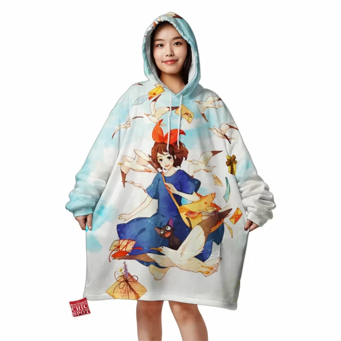 Kiki's Delivery Service Blanket Hoodie