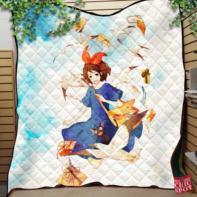 Kiki's Delivery Service Quilt Blanket