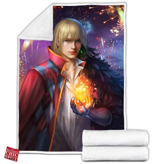 Howl's Moving Castle Fleece Blanket