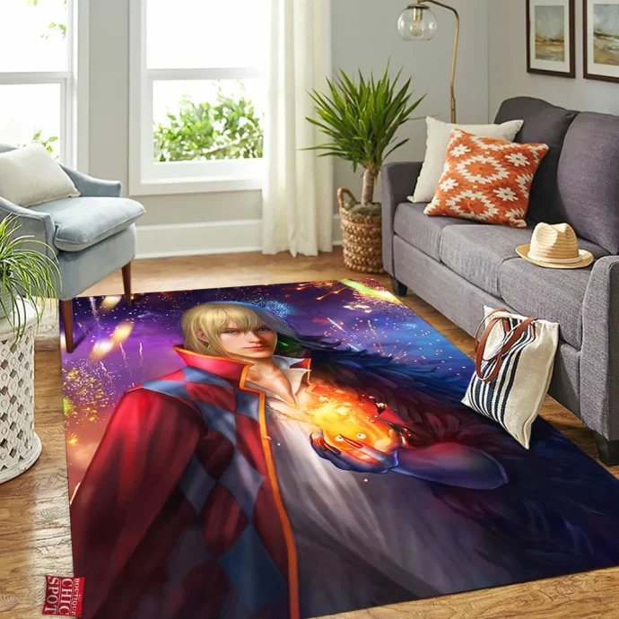 Howl's Moving Castle Rectangle Rug