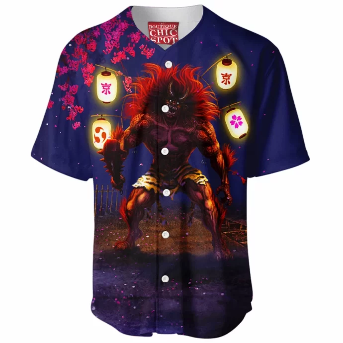 Lantern Oni Baseball Jersey