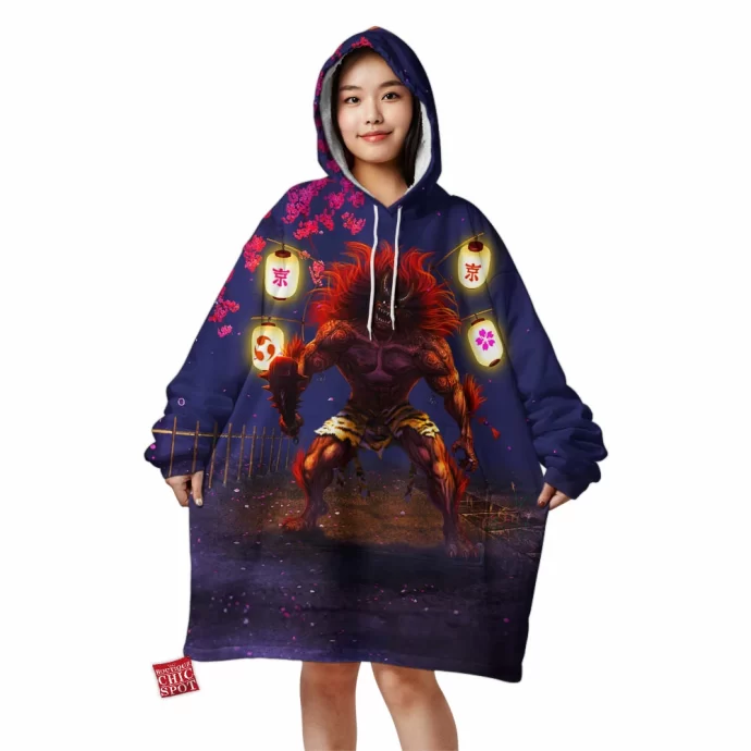 Lantern Oni Blanket Hoodie