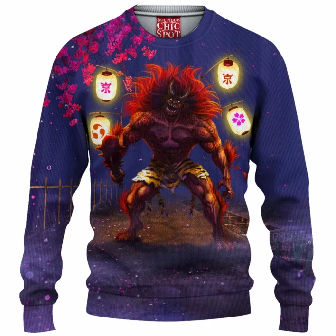 Lantern Oni Knitted Sweater