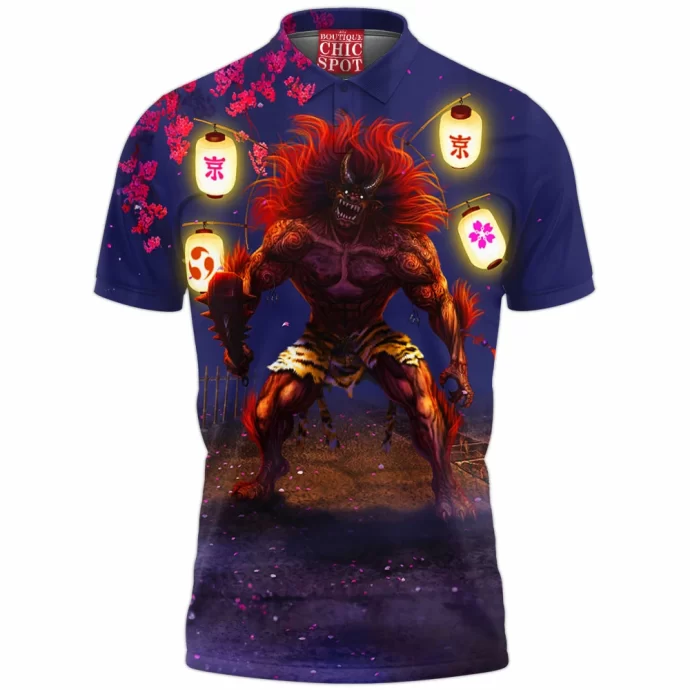 Lantern Oni Polo Shirt