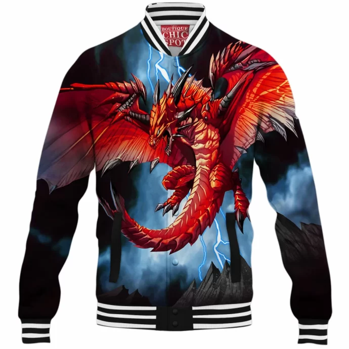 Red Dragon Baseball Jacket